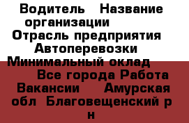 Водитель › Название организации ­ Ladya › Отрасль предприятия ­ Автоперевозки › Минимальный оклад ­ 40 000 - Все города Работа » Вакансии   . Амурская обл.,Благовещенский р-н